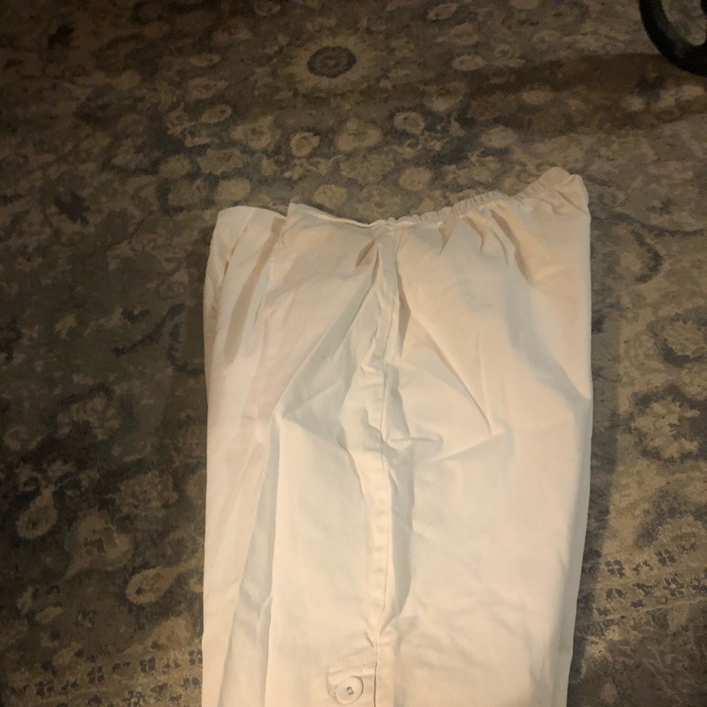 White pants